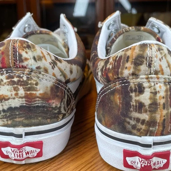 Vans Old Skool Tie-Dye Brown Colorway Sneakers - Picture 4 of 13